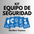 Equipo de Seguridad (Señalamientos 20x30 cm)