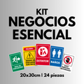 Negocios Esencial (Señalamientos 20x30 cm)